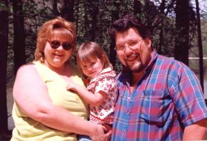 Nita, Leslie and John Manterfield (24 April 1996)