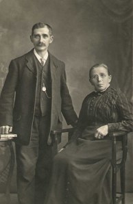 George and Martha Duddridge - George Weallan's Grandparents (c1915)