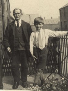 George Duddridge with George Weallans (c1930)