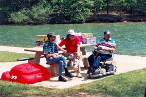 Harold, Oscar and Allan (5-May-1996)