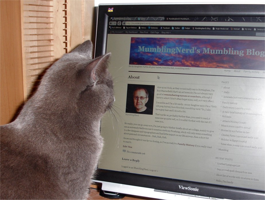 Max reads Roy's blog Max reads Roy's blog