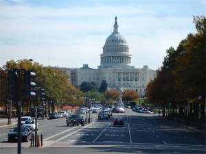 Pennsylvania Avenue and The Capitol, Washington (26 Oct 2009)