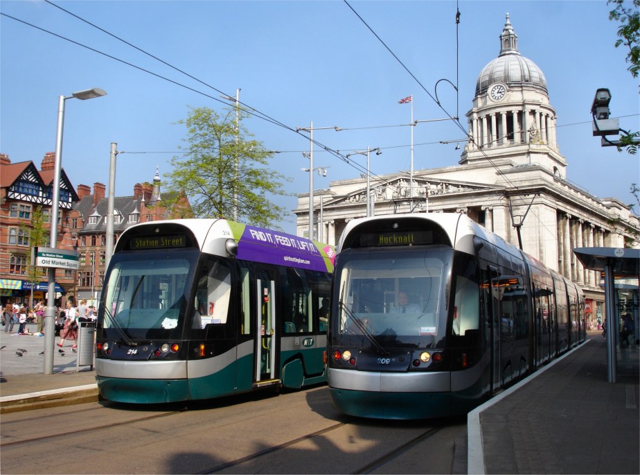 Nottingham's Old Market Square (2011)