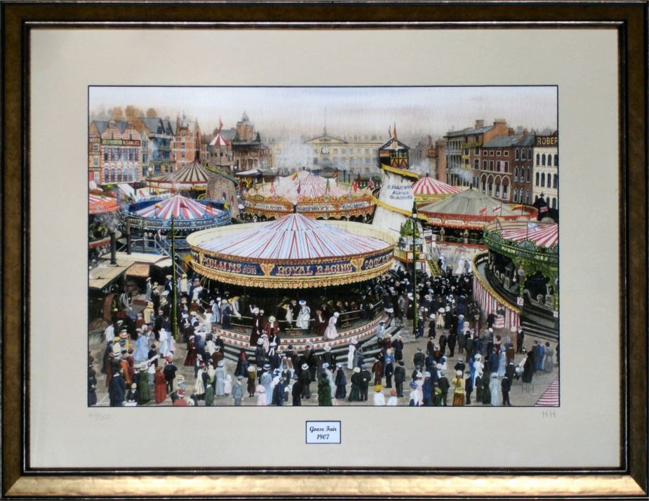 Goose Fair 1907 by Harry Haslam Goose Fair 1907 by Harry Haslam