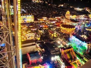 Goose Fair view Goose Fair view